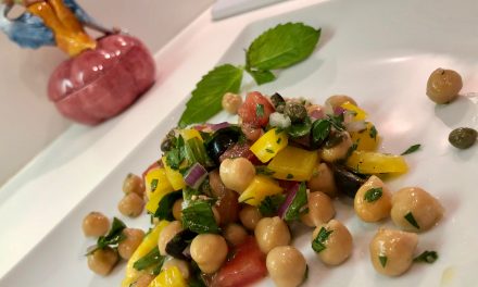 Slim Man Cooks Chick Pea Salad